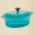 Enamel Oval Cast Iron Casserole Cookware Manufacturer From China